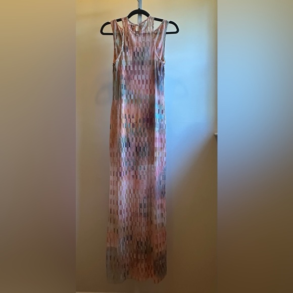 NEW Misa Los Angeles Fernanda Dress Sz S Disco Matrix - Picture 8 of 13